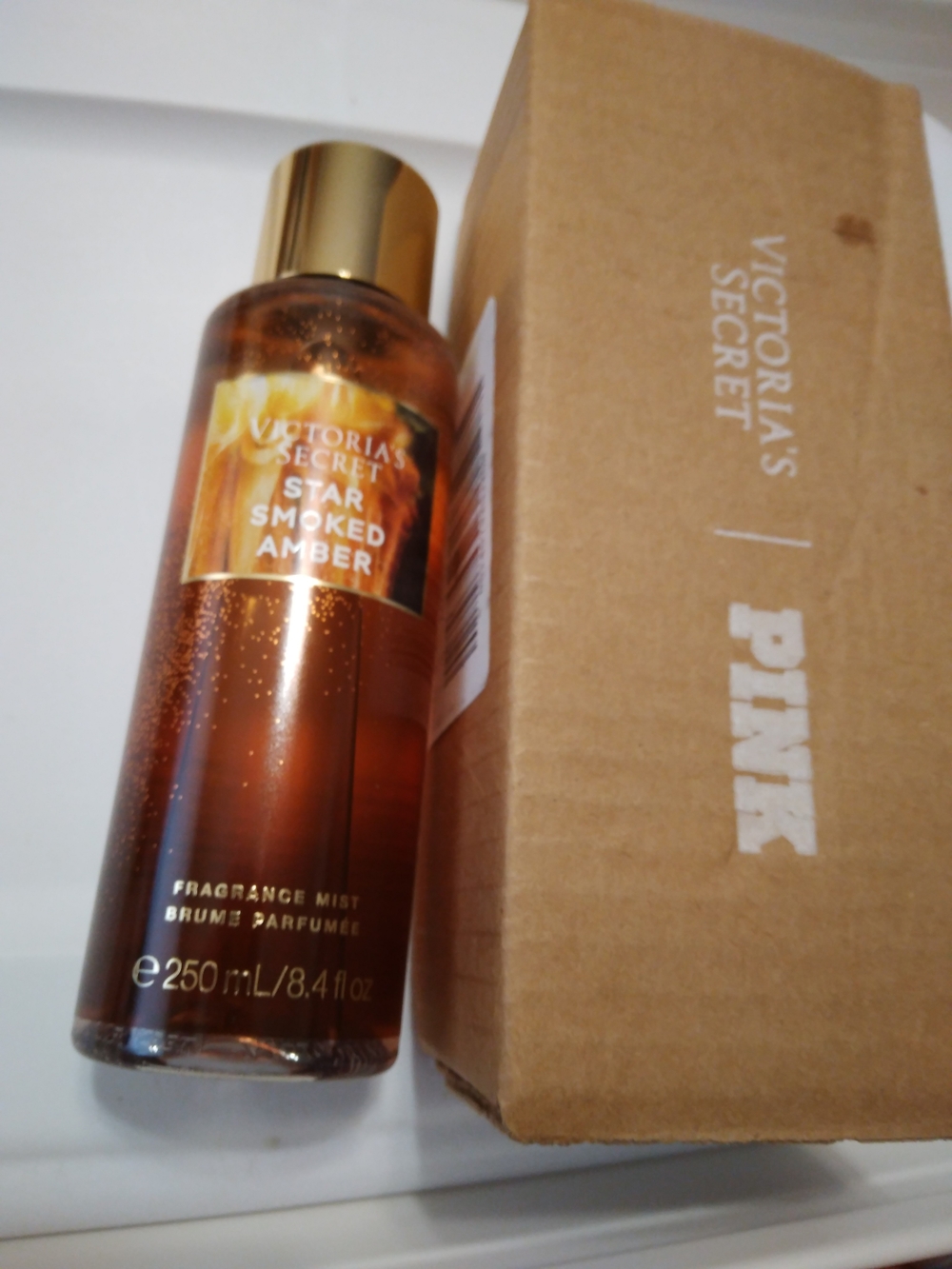 Victoria's Secret Star Smoked Amber Fragrance Mist